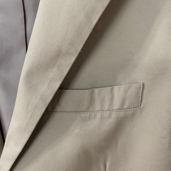 Nautica Tan Two Button Blazer Jacket - Picture 7 of 9